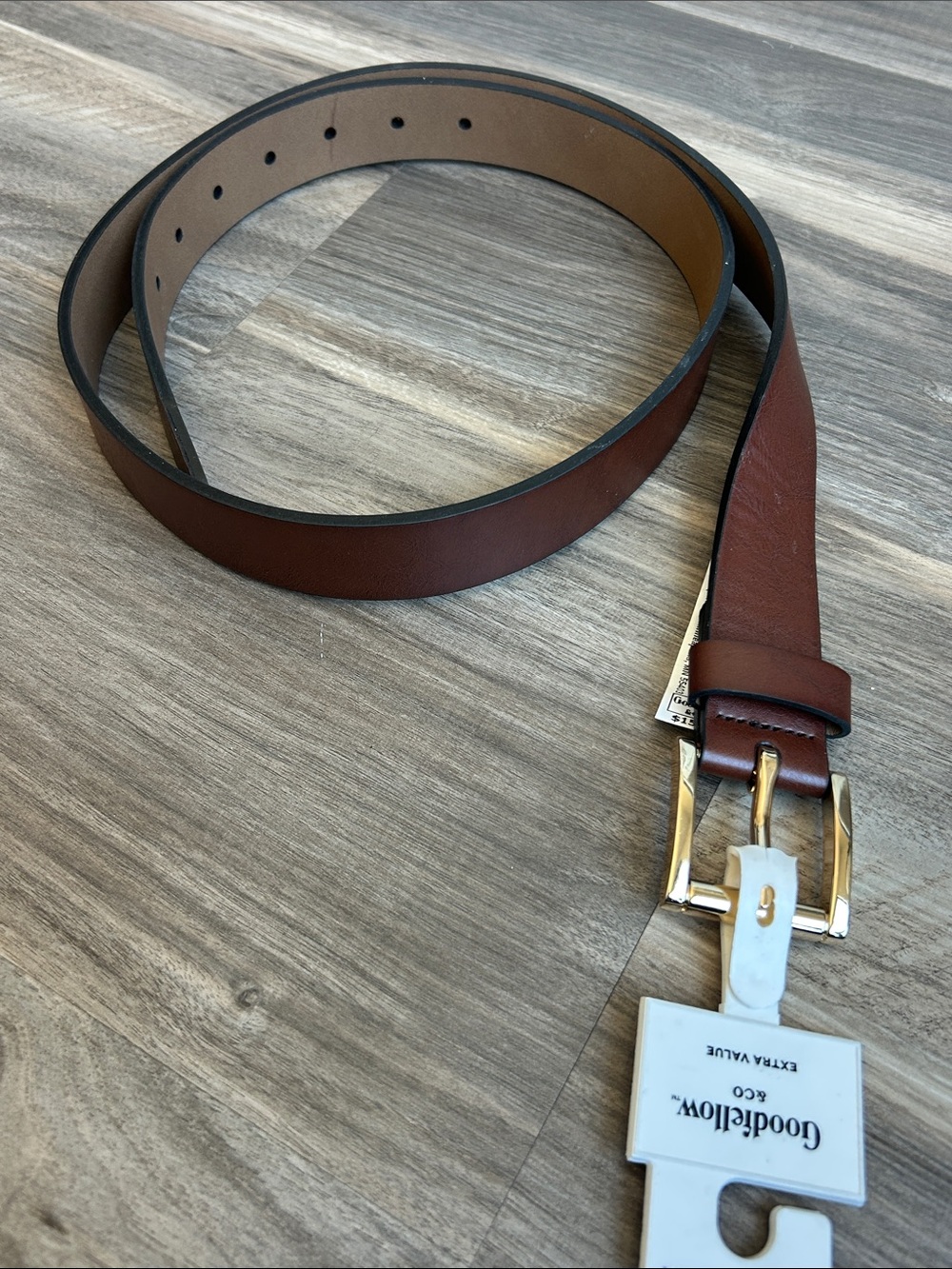 NWT Goodfellow Brown Belt
